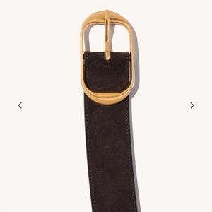 Nili Lotan genuine suede belt in espresso color. Brand new!